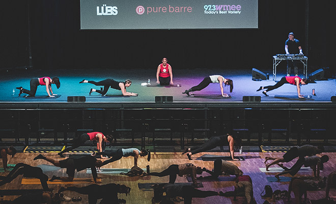 Pure Barre & 97.3 WMEE Present: Barre and Beats with special guest DJ LÜBS