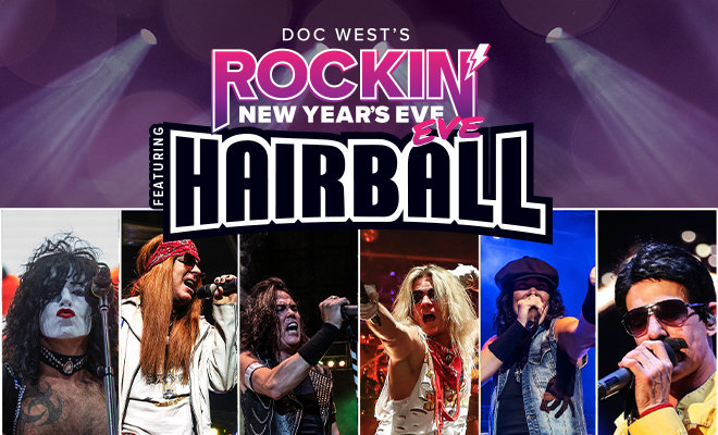 96.3XKE Presents Doc West’s Rockin’ New Years Eve Eve with Hairball